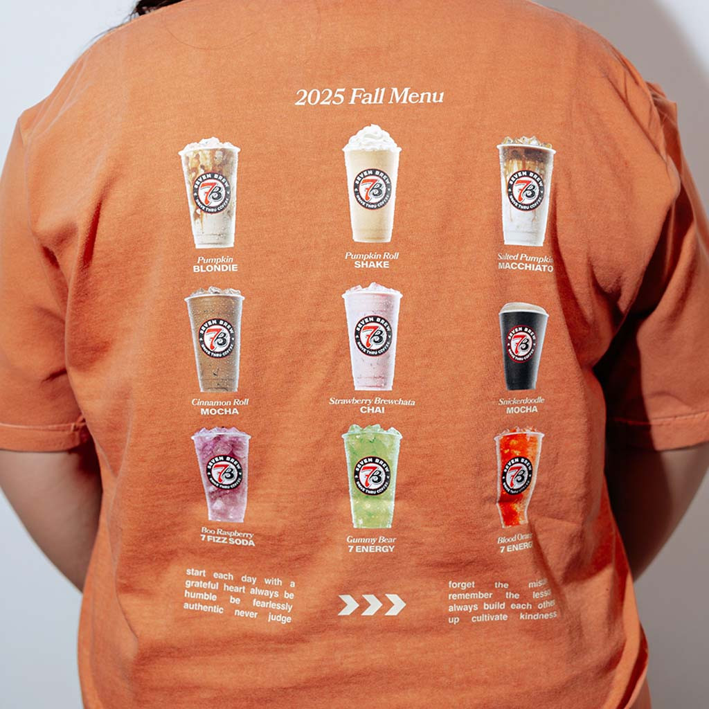 7 Brew Merch Falling Leaves T-Shirt Seven Brew Shirt Birthday Gift For Sister