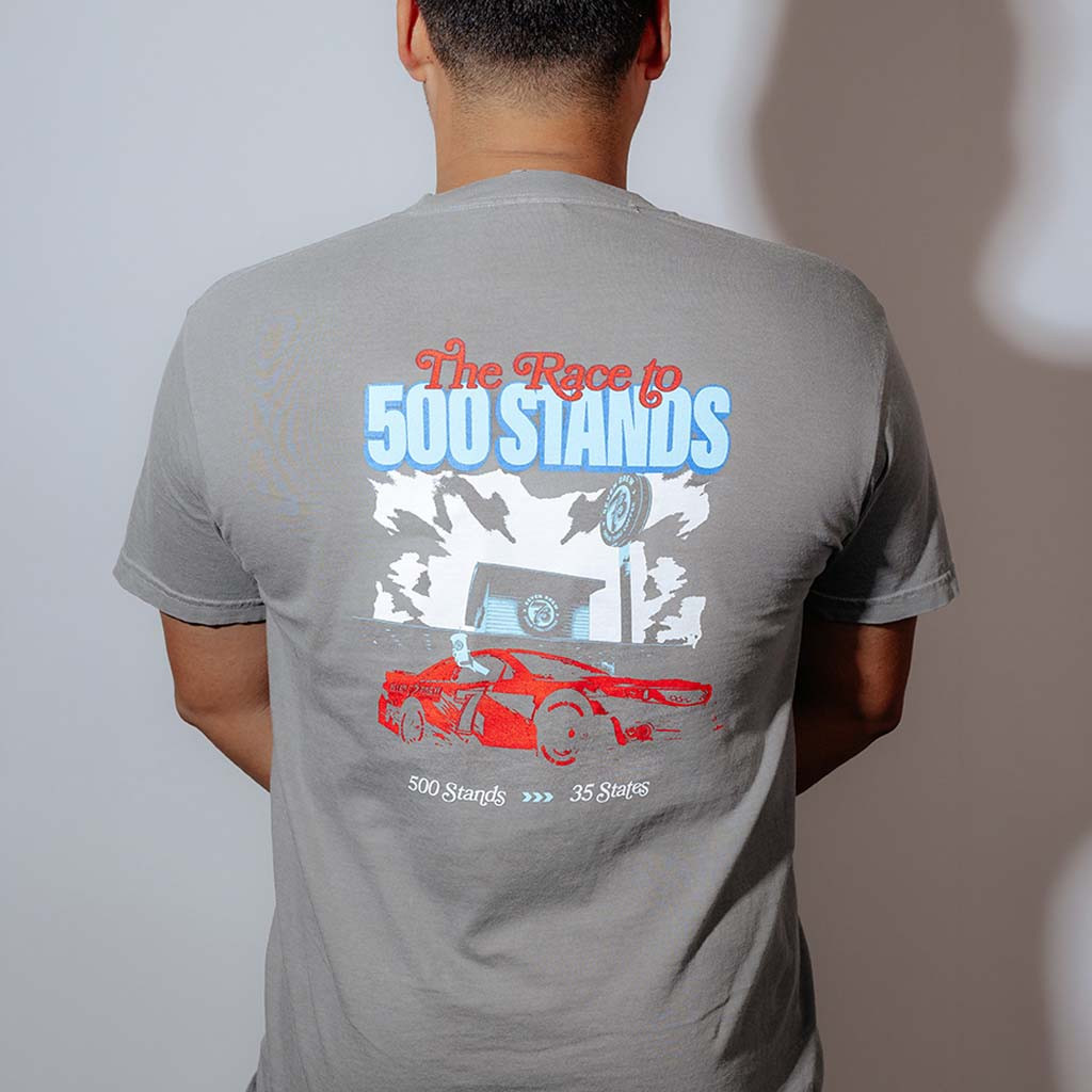 7 Brew Merch The Race To 500th Stands T-Shirt Good Gifts For Boyfriend