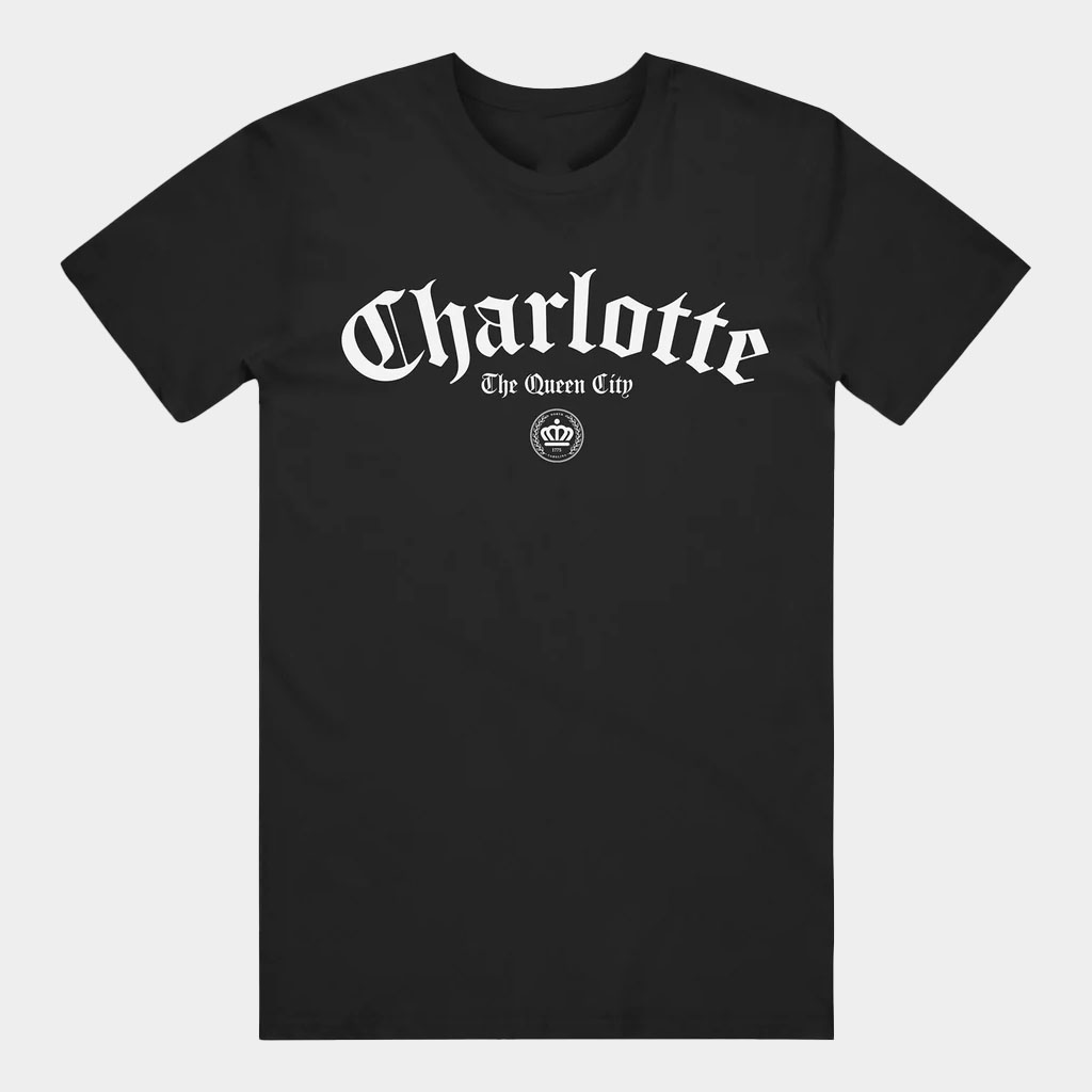 704 Merch Charlotte Gothic T-Shirt The Queen City Shirt Gift Ideas For Brother