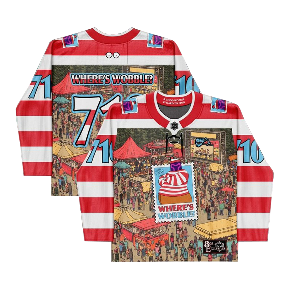 710 Where's Wobble Hockey Jersey Trippy Jersey Best Gifts For Son