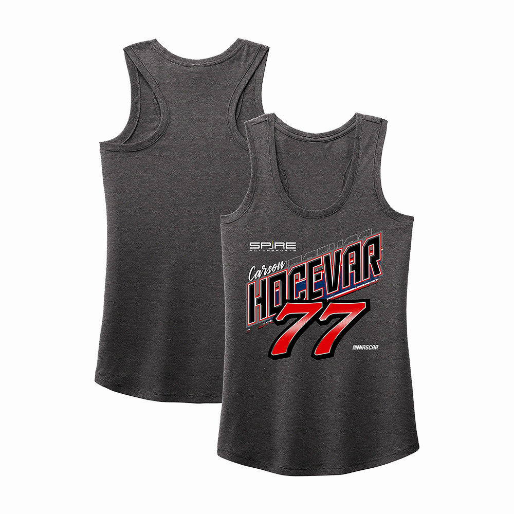77 Carson Hocevar Ladies Tank Top Carson Hocevar 77 Merch Gift For Sporty Him Her