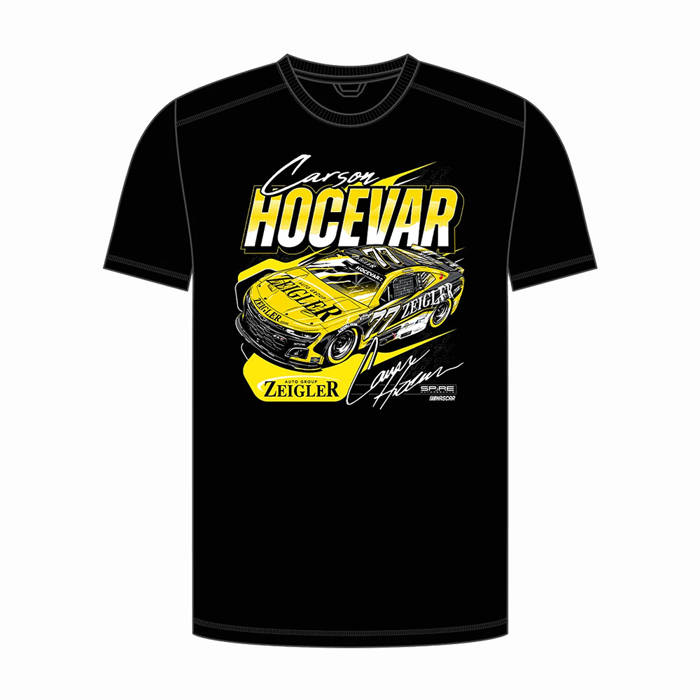 77 Carson Hocevar Zeigler T-Shirt Signature Series Clothing Gift For True Race Fans