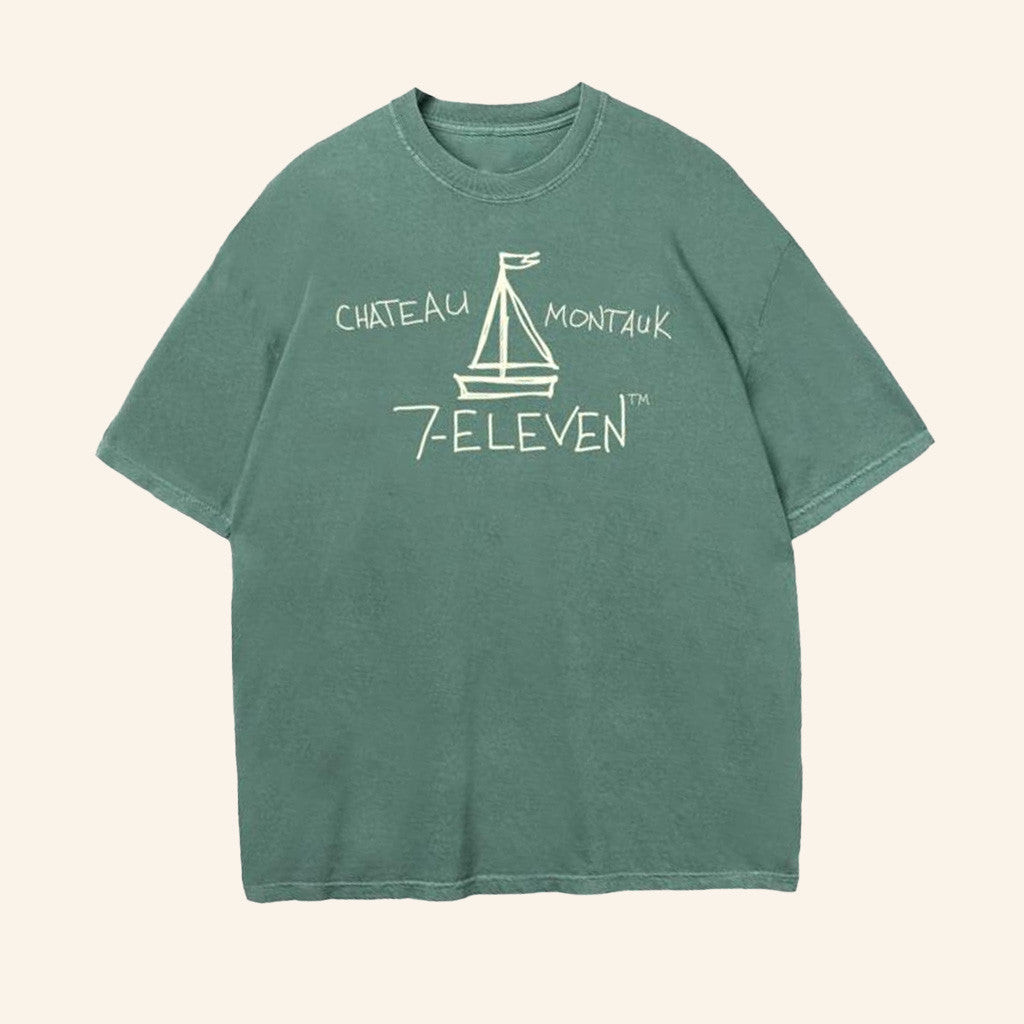 7Collection Merch Chateau Montauk 7 Eleven Sailboat Shirt Birthday Ideas For Her 7Collection Merch Chateau Montauk 7 Eleven Sailboat Shirt Birthday Ideas For Her