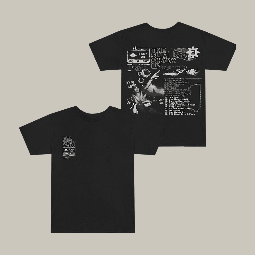 8 Mile Rd Eminem T-Shirt The Slim Shady LP Album Shirt Eminem Lover Gift For Men