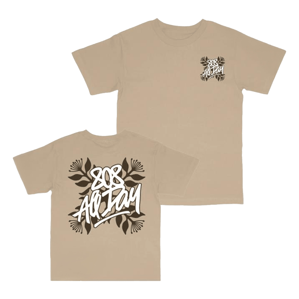 808 All Day Merch 808allday Quilt Tag Sand T-Shirt Father's Day Present Ideas 808 All Day Merch 808allday Quilt Tag Sand T-Shirt Father's Day Present Ideas