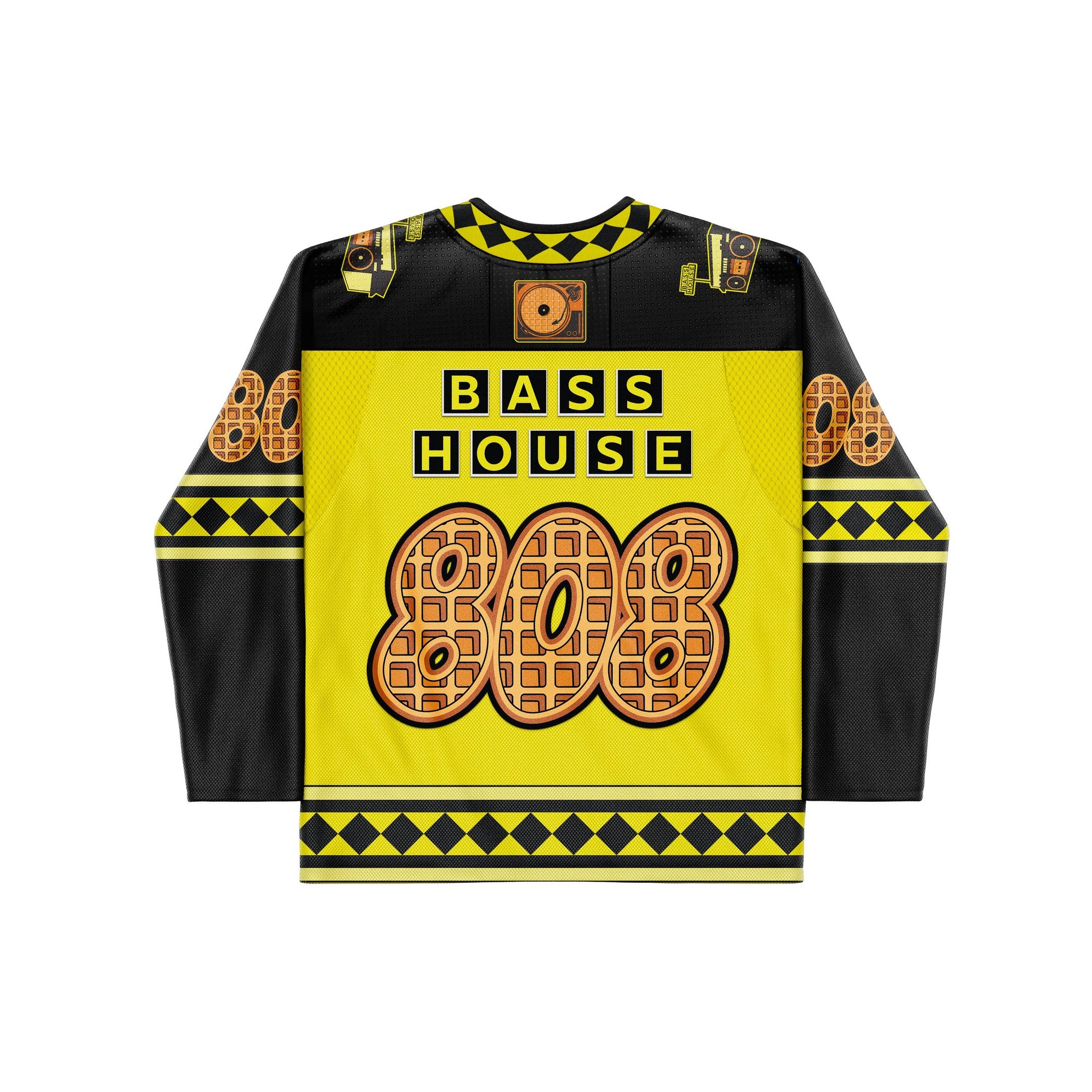 808 Bass House Hockey Jersey Trippy Jersey Music Lovers Gift Ideas For Best Friends 808 Bass House Hockey Jersey Trippy Jersey Music Lovers Gift Ideas For Best Friends