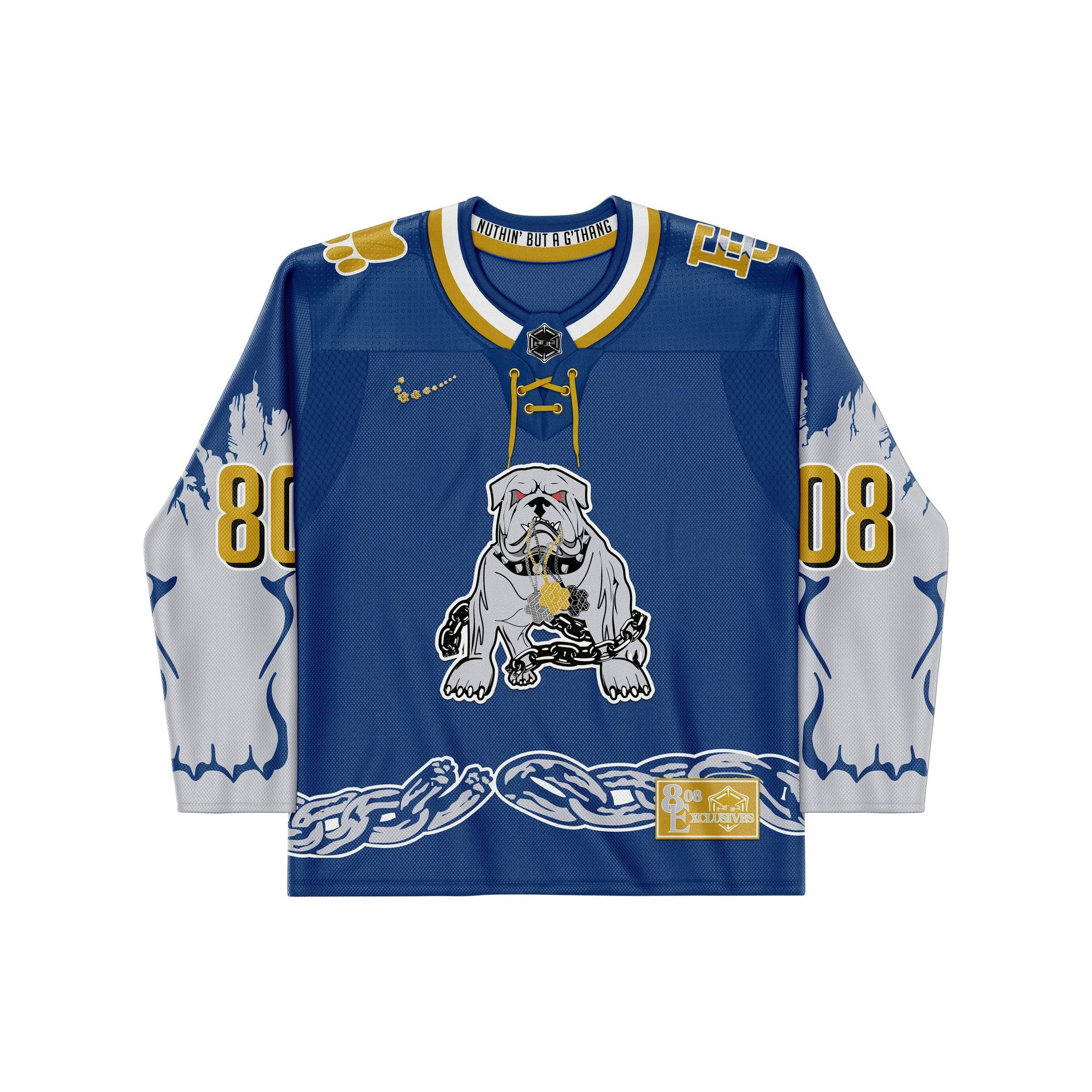 808 Dogg Pound Capsule Hockey Jersey Trippy Jersey Shirt Music Fan Gifts For Brother