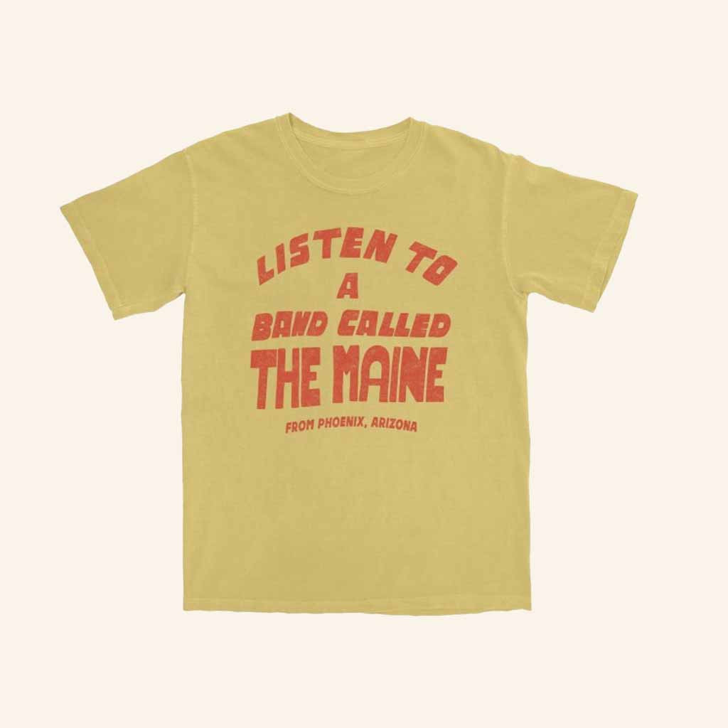 81 Twenty Three Merch Listen To A Band Called The Maine T-Shirt Gifts For Rock Music Fans 81 Twenty Three Merch Listen To A Band Called The Maine T-Shirt Gifts For Rock Music Fans