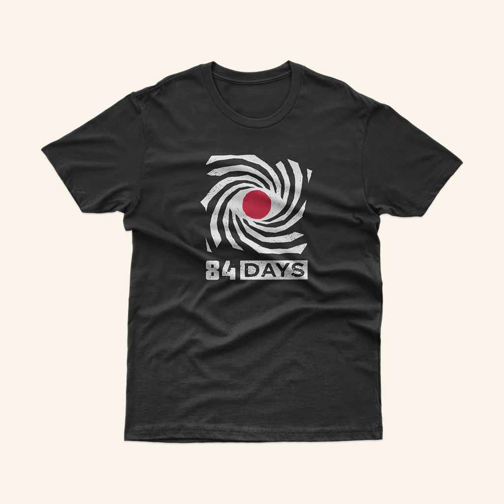 84 Days Merch Hypnotic Eyeball Black T-Shirt Gift Ideas For Him