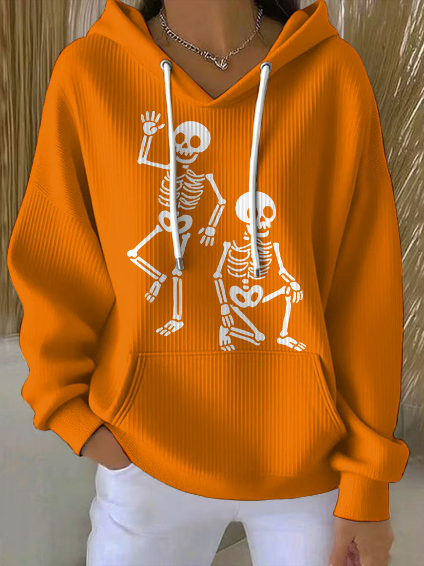 8647 FDT Hoodie Funny Skeleton Design Anti MAGA Gifts For Anti MAGA Supporters