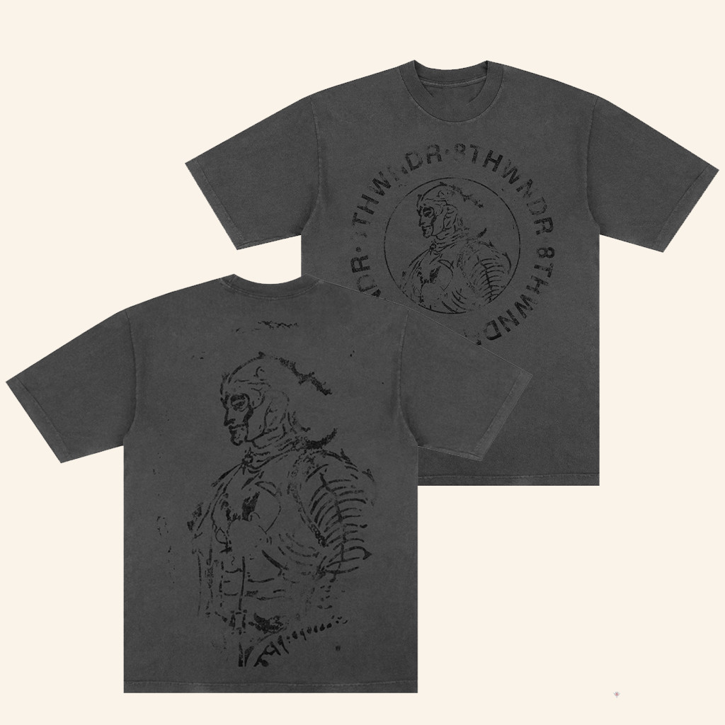 8THWNDR Merch Skeleton Knight T-Shirt Best Birthday Gifts For Husband