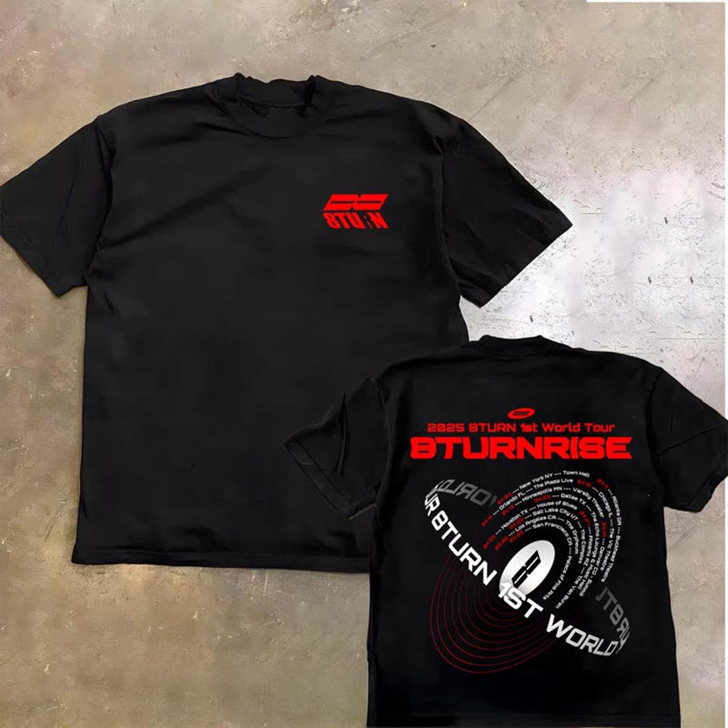 8Turn 1st World Tour Shirt 8Turn Kpop T-Shirt, 8Turnrise Merch 2025 8Turn World Tour Apparel 8Turn 1st World Tour Shirt 8Turn Kpop T-Shirt, 8Turnrise Merch 2025 8Turn World Tour Apparel