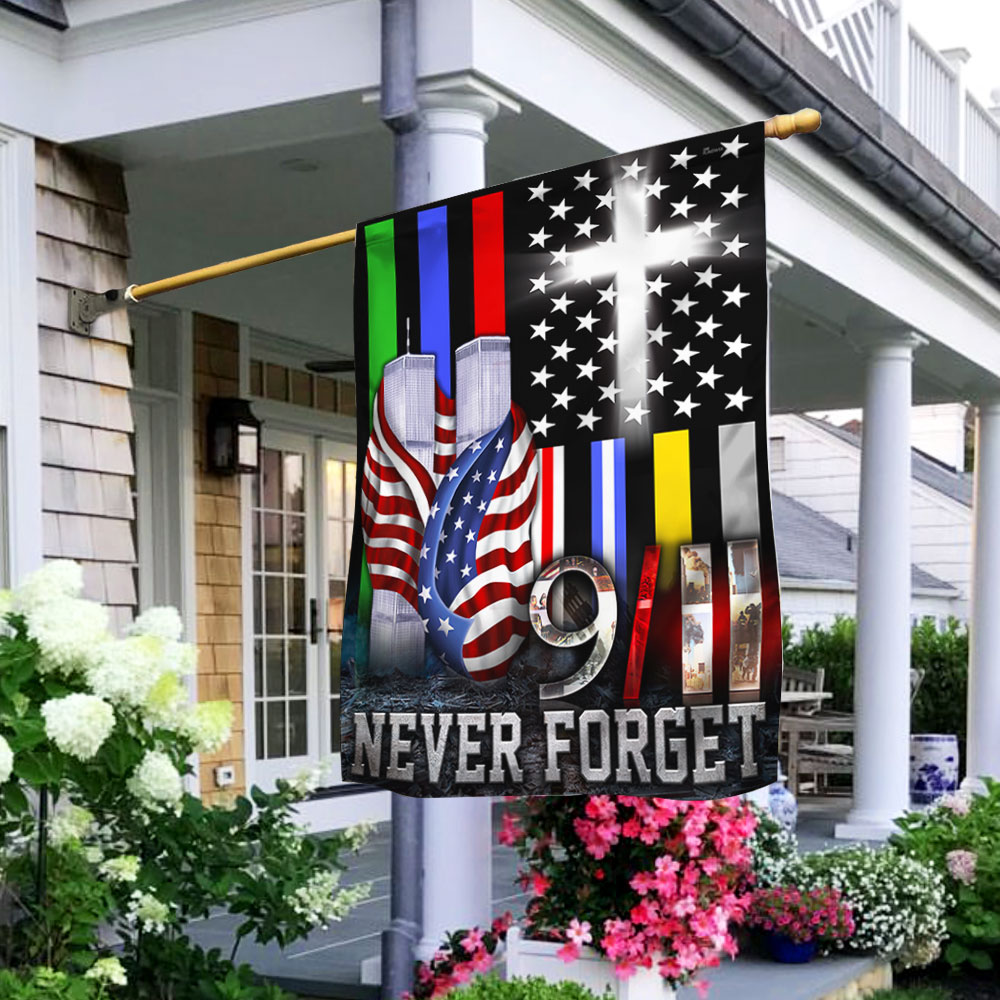 9 11 Flag First Responders Never Forget 9 11
