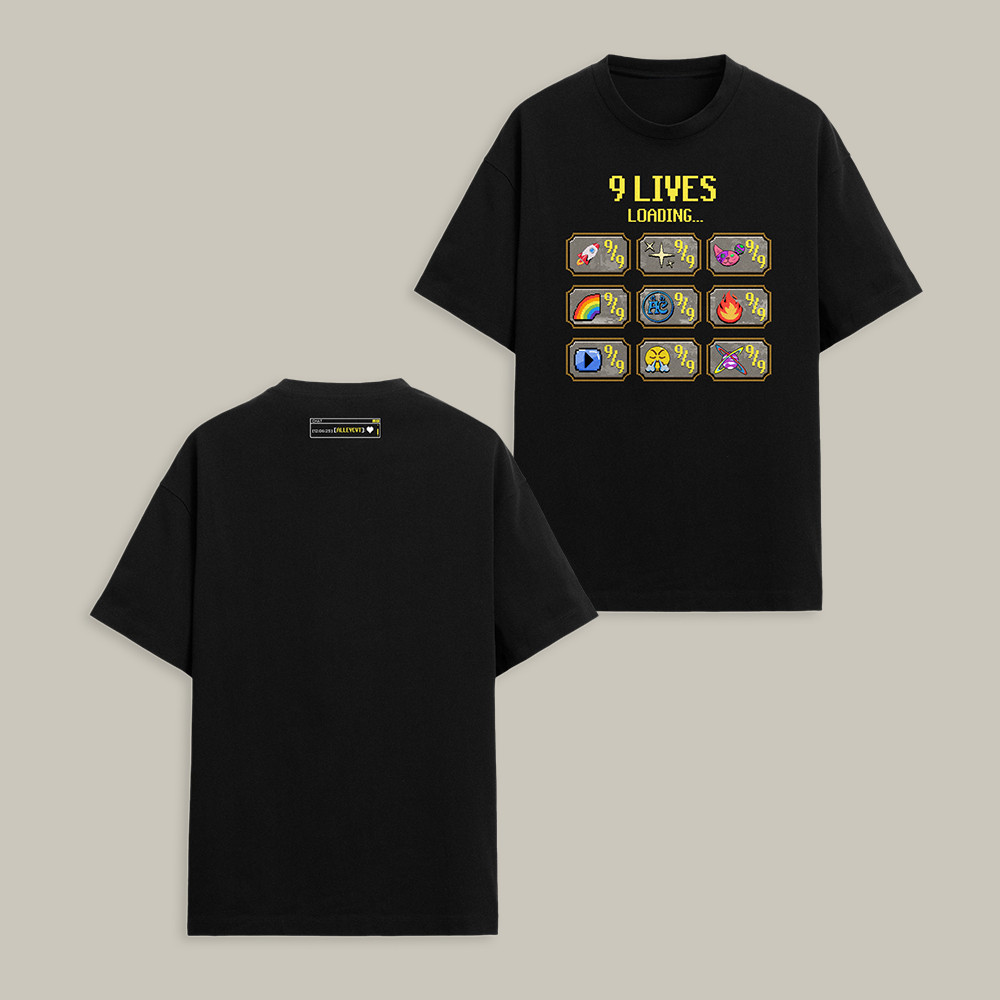 9 Lives Loading Kanel Joseph T-Shirt Killdozer Merch Unique Gift For Youtuber Fans