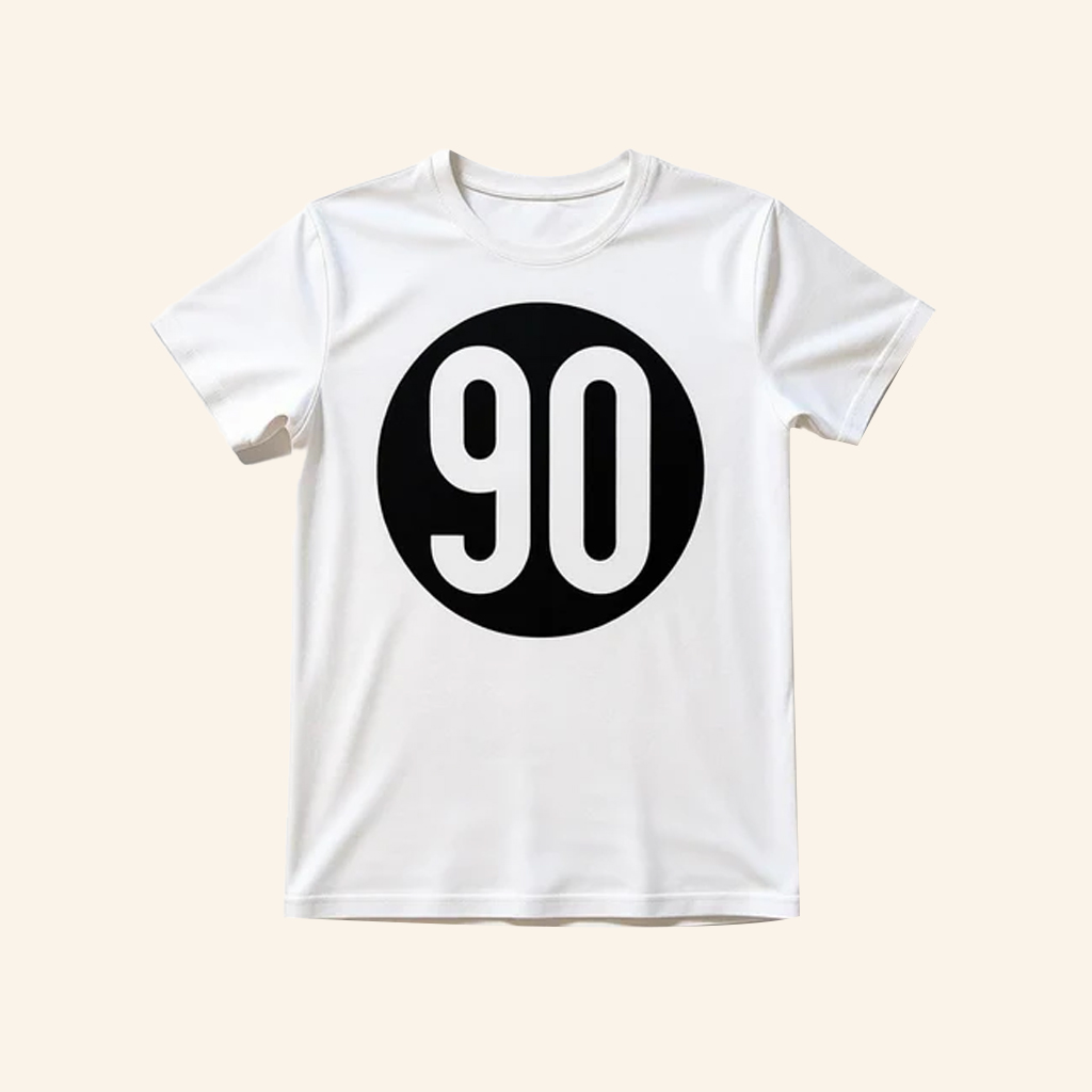 90 The Original Merch 90 The Original White T-Shirt Best Gifts For Brothers