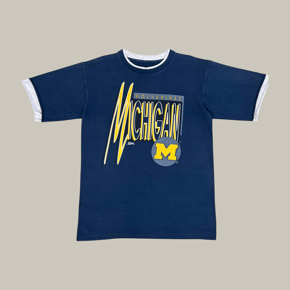 90s Vintage Michigan Wolverines T-Shirt 2026 Basketball Final Four Merch Present For Brother