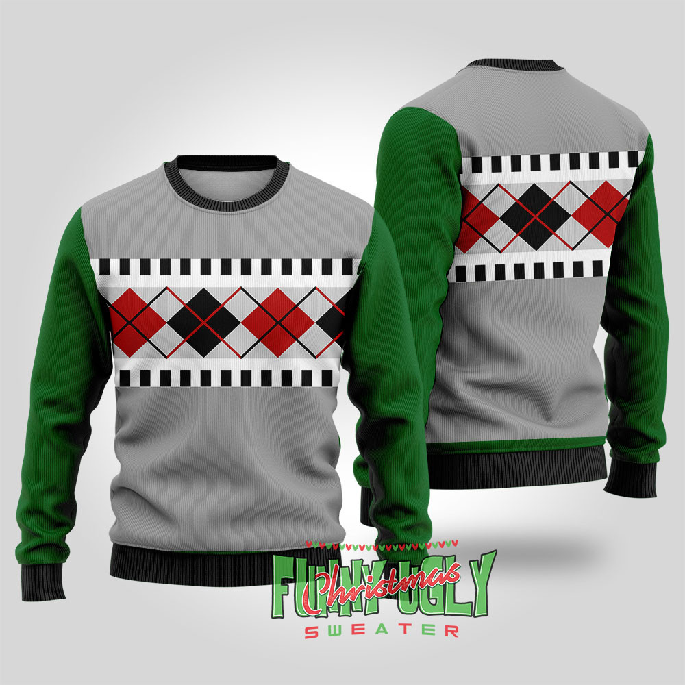 A Christmas Story Ralphie Plaid Sweater Cosplay Meaningful Holiday Gift Merch to Show You Care