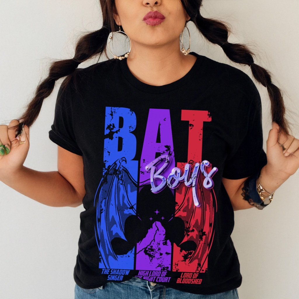 A Court Of Thorns And Roses Merch Bat Boys T-Shirt ACOTAR Merch Unique Gifts For Her