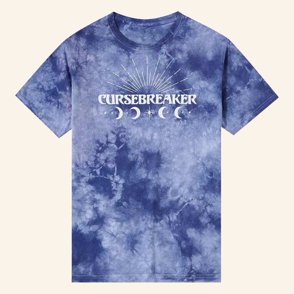 A Court Of Thorns And Roses Merch Feyre Cursebreaker Tie Dye Shirt Gifts For Book Lovers