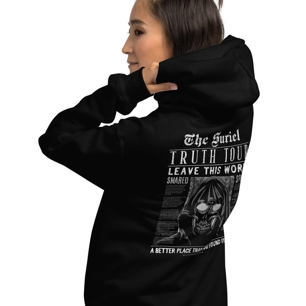 A Court Of Thorns And Roses Merch The Suriel Truth Tour Hoodie ACOTAR Merch Gifts For Wife