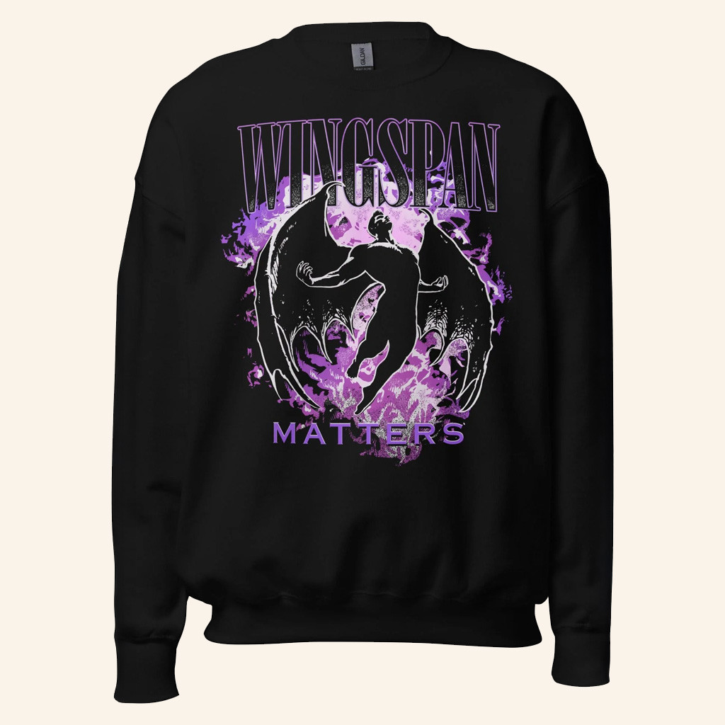 A Court Of Thorns And Roses Merch Wingspan Matters Sweatshirt ACOTAR Merch Bookish Gifts