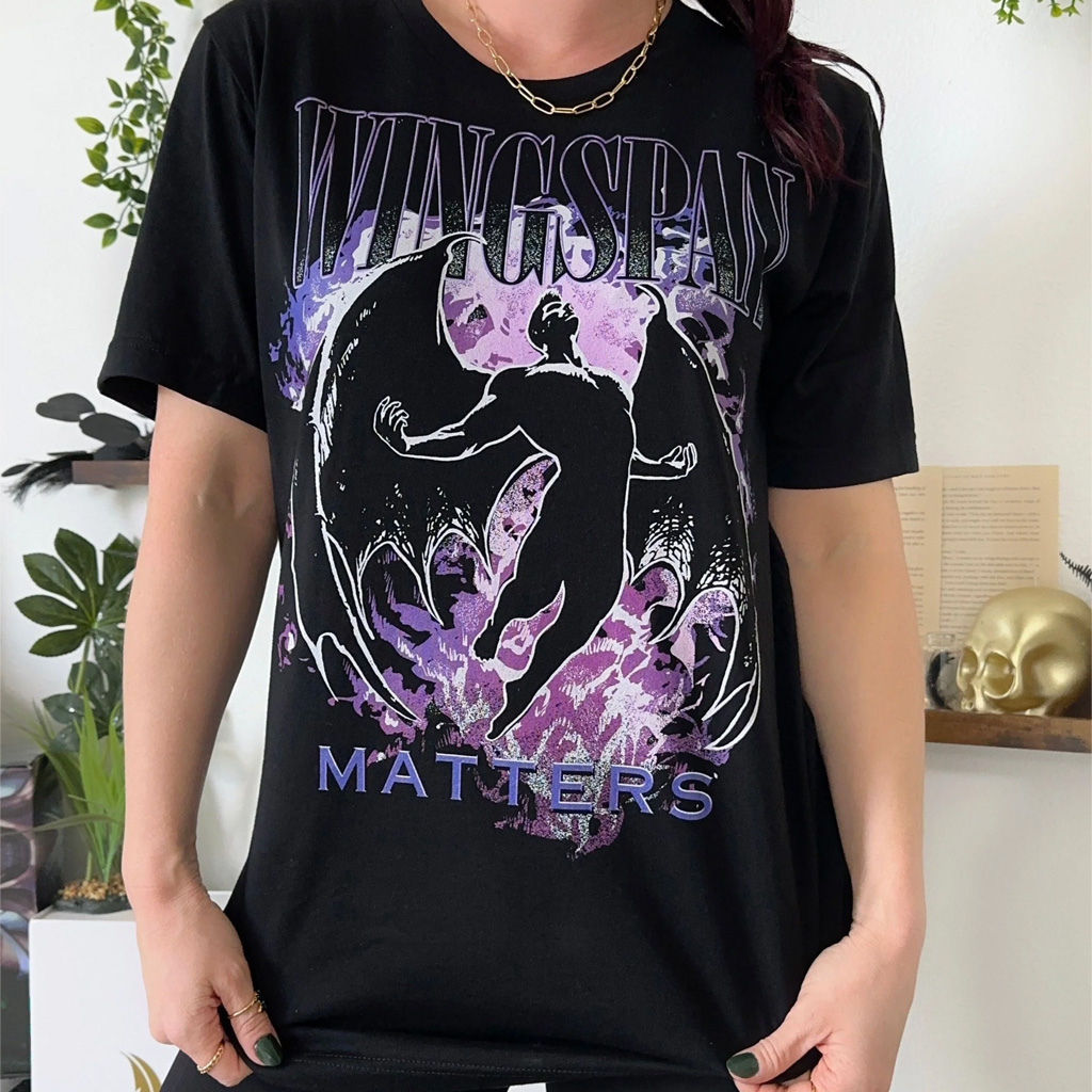 A Court Of Thorns And Roses Merch Wingspan Matters T-Shirt ACOTAR Merch Gifts For Book Lovers