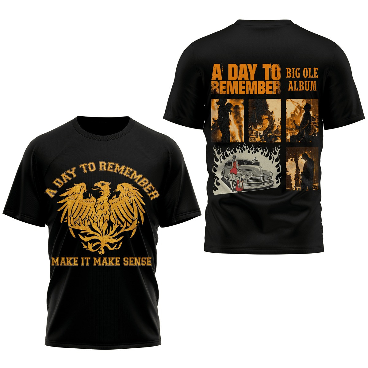 A Day To Remember Big Ole Album T-Shirt Gifts For Music Enthusiasts