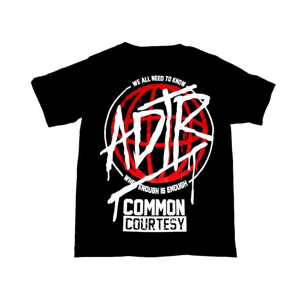 A Day To Remember Merch A Day To Remember Common Courtesy Enough Is Enough T-Shirt Fans Gifts
