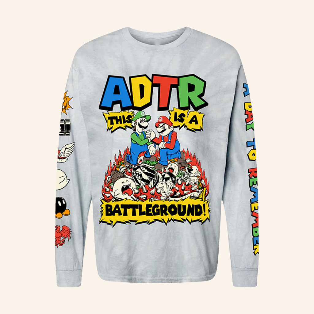 A Day To Remember Merch Battleground Long Sleeve T-Shirt Christmas Gifts For Rock Fans