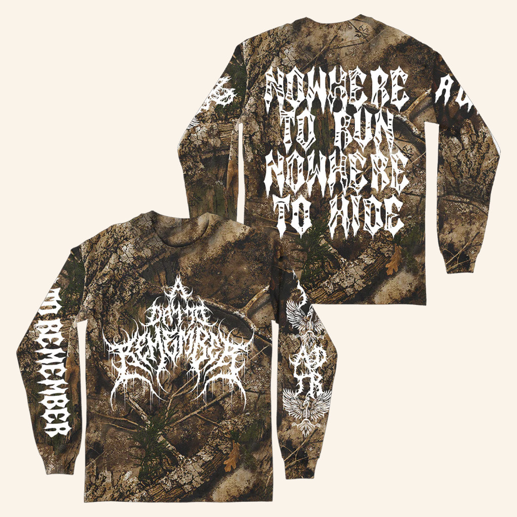 A Day To Remember Merch Nowhere To Run Long Sleeve T-Shirt Christmas Gifts For Dad