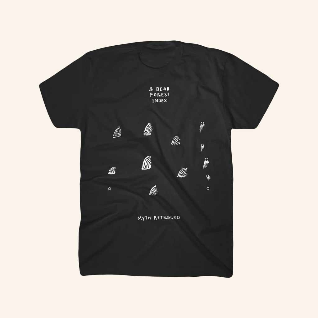 A Dead Forest Index Merch Myth Retraced Black T-Shirt Gifts For Him