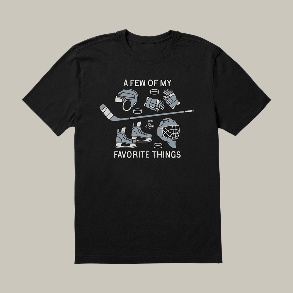 A Few Of My Favorite Hockey Things T-Shirt Life Is Good Merch Cool Hockey Gift Idea