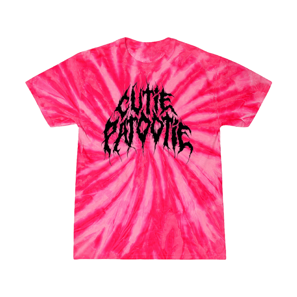 A Good Cult Hi Vis Pink Tie Dye Cutie Patootie Tie Dye Shirt Gifts For Wife A Good Cult Hi Vis Pink Tie Dye Cutie Patootie Tie Dye Shirt Gifts For Wife