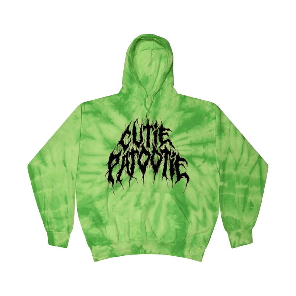 A Good Cult Merch Green Tie Dye Cutie Patootie Hoodie Gifts For Dads Who Have Everything