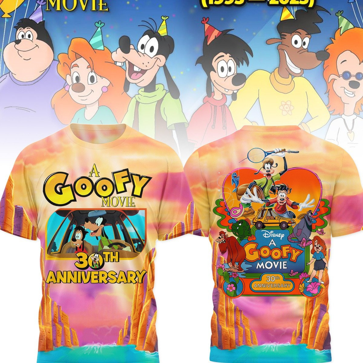 A Goofy Movie 30th Anniversary T-Shirt Gifts For Movie Enthusiasts