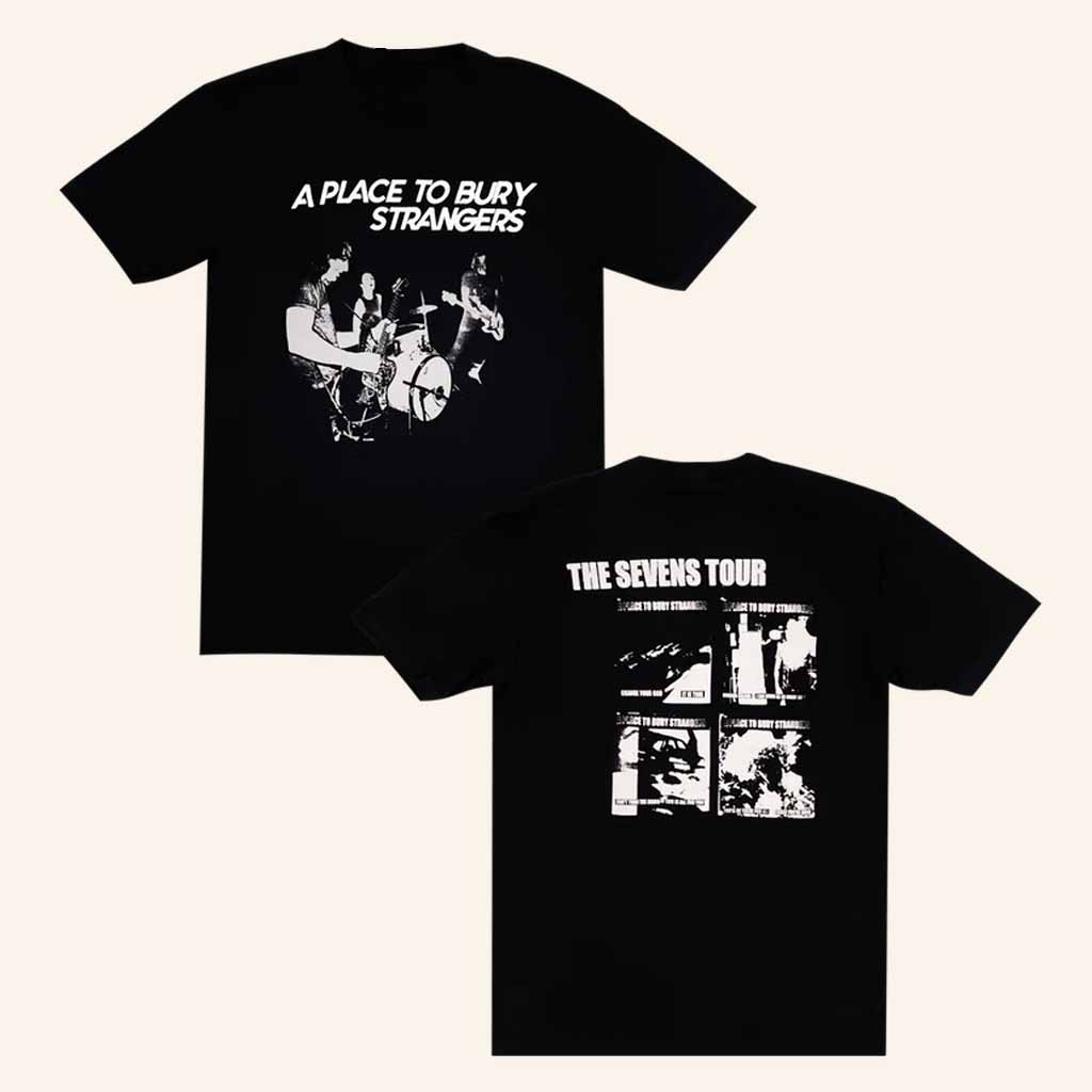 A Place To Bury Strangers Merch Sevens Tour T-Shirt Gifts For Boyfriend A Place To Bury Strangers Merch Sevens Tour T-Shirt Gifts For Boyfriend