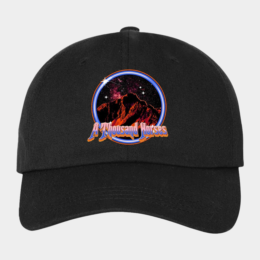 A Thousand Horses Merch 2026 ATH Circle Dad Hat A Thousand Horses Hat Presents For Brother