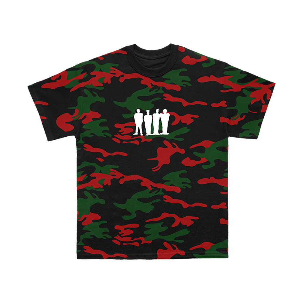 A Tribe Called Quest Merch ATCQ Camo T-Shirt Father's Day Gifts For Hip Hop Fans