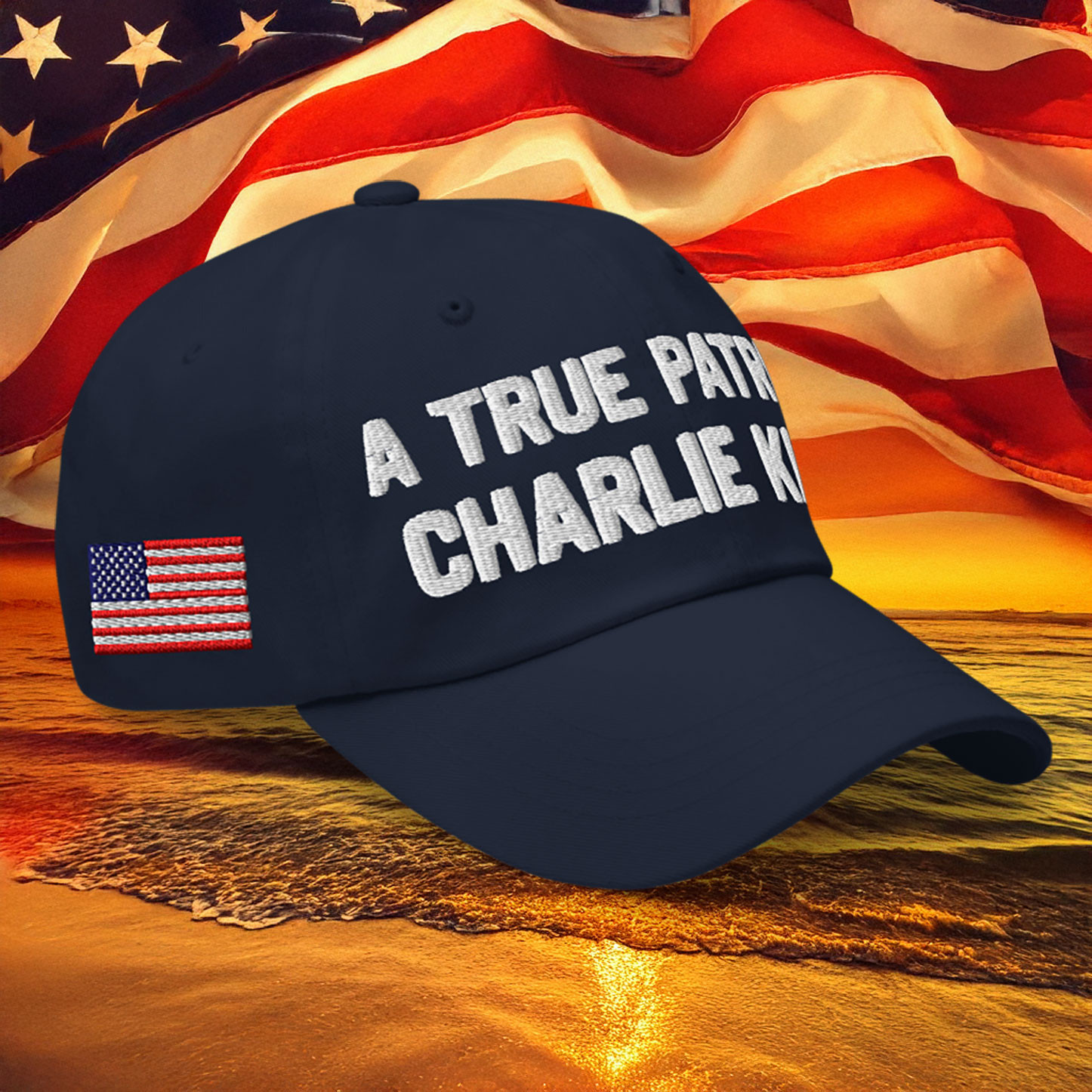 A True Patriot Charlie Kirk Hat Charlie Kirk Merch Store