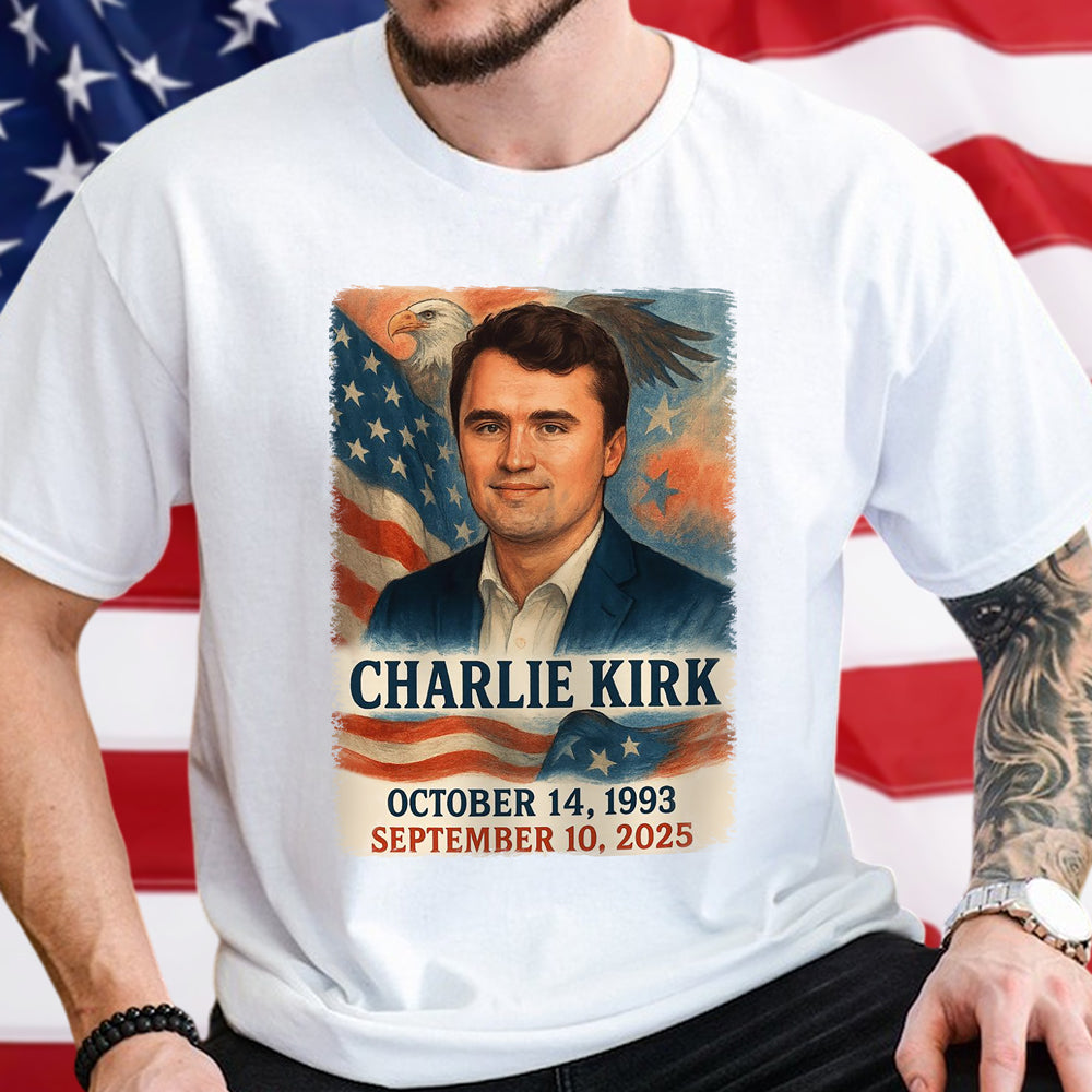 A True Patriot Justice for Charlie Kirk Bright Shirt Gift for Charlie Kirk Supporters
