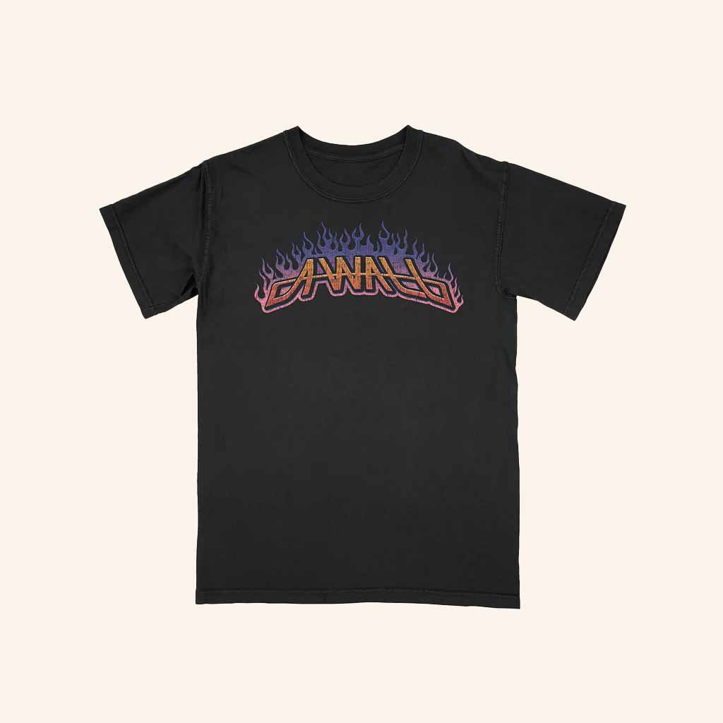 A-Wall Merch Heat Wave Black T-Shirt Best Gifts For Husband