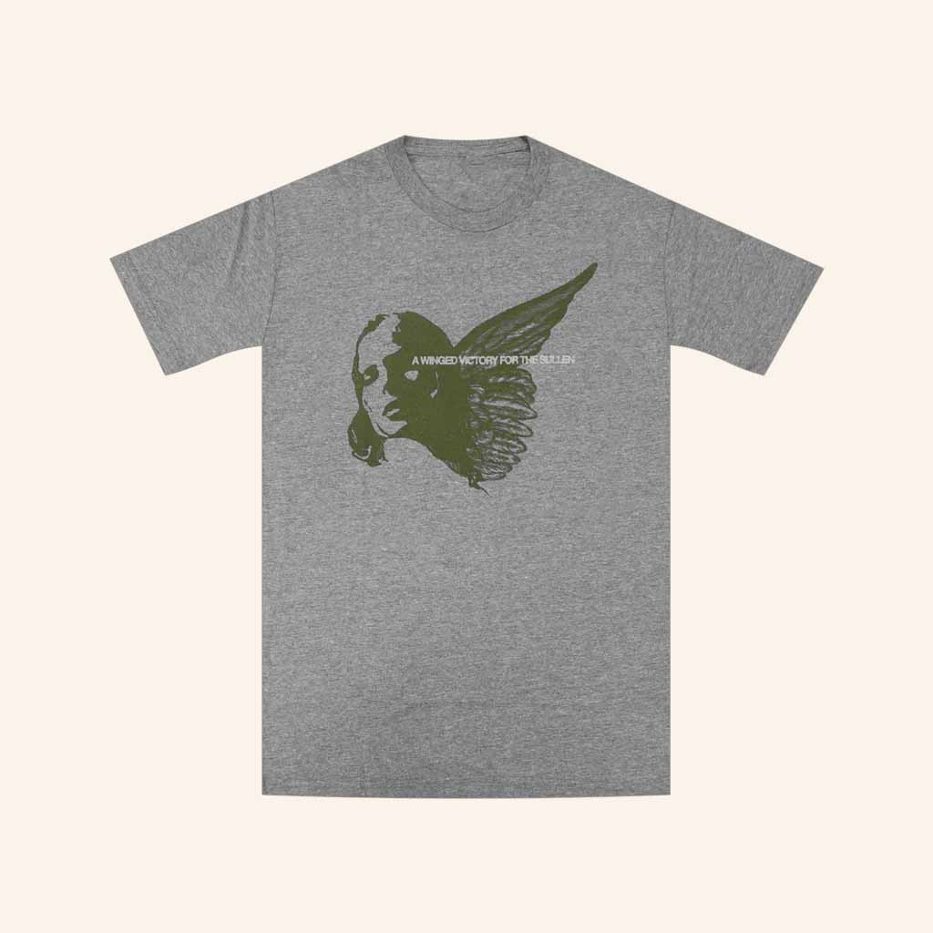 A Winged Victory For The Sullen Merch Angel Grey Triblend T-Shirt Gifts For Him A Winged Victory For The Sullen Merch Angel Grey Triblend T-Shirt Gifts For Him