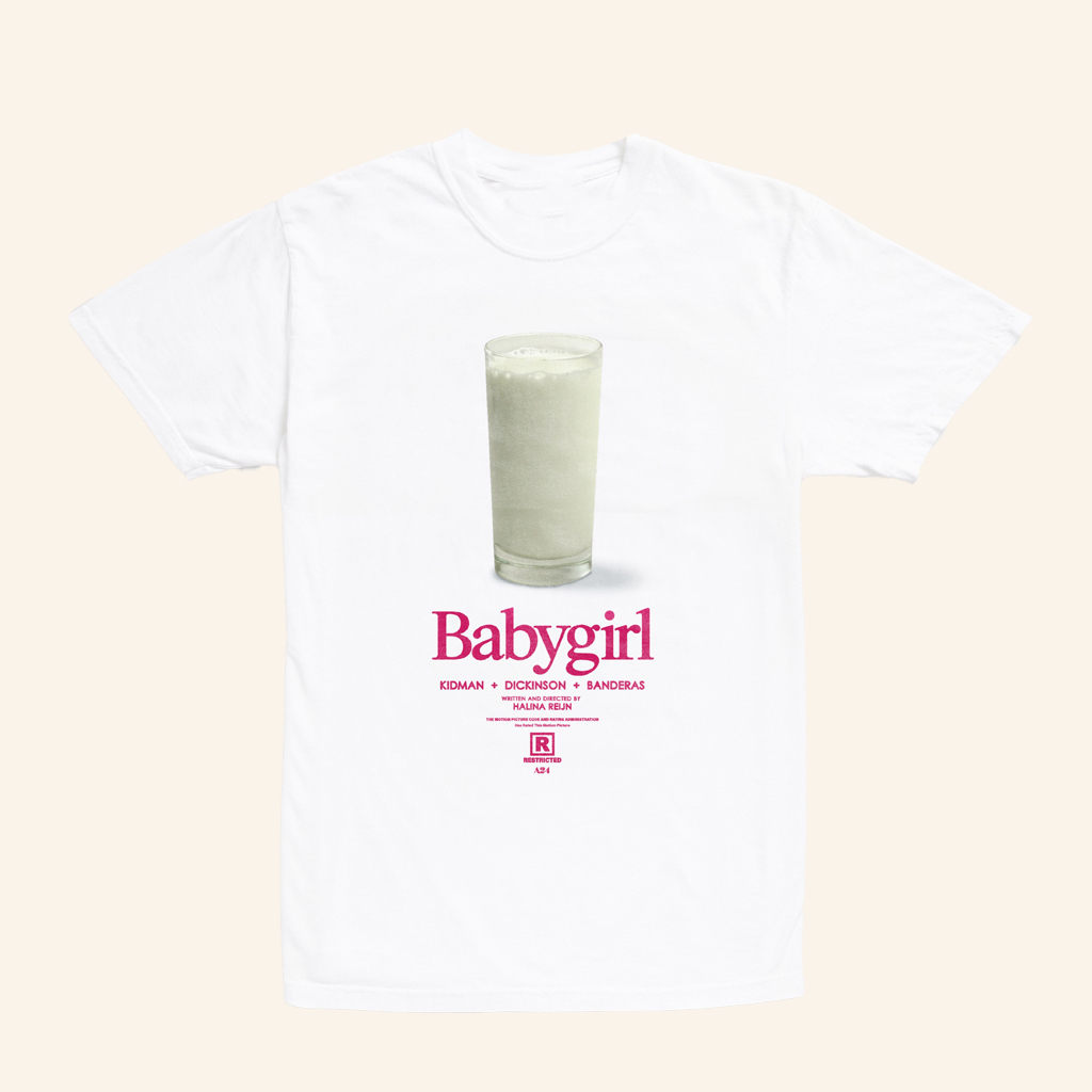 A24 Films Merch Babygirl Milk T-Shirt Birthday Gift For Daughter