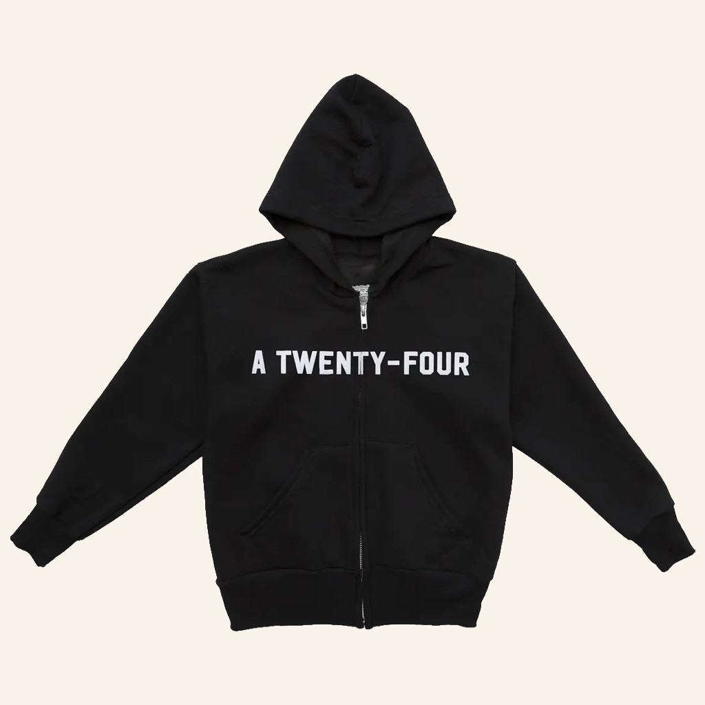 A24 Merch A Twenty Four Zip Hoodie A24 Hoodie Gifts For Besties