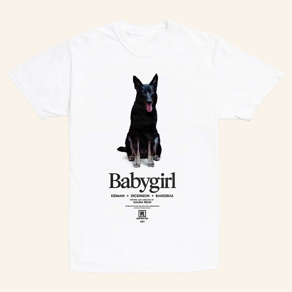 A24 Merch Babygirl Dog T-Shirt Birthday Gift For Father