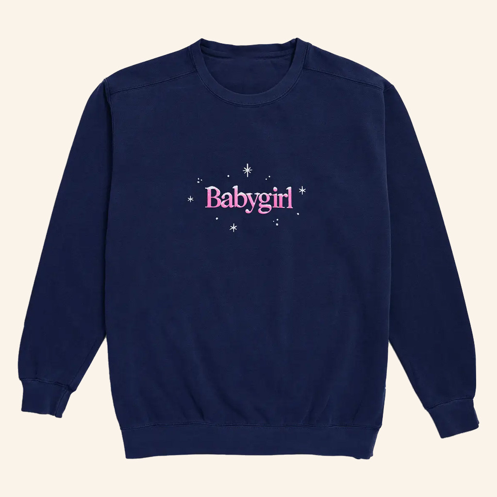 A24 Merch Babygirl Holiday Sweatshirt Christmas Gifts For Girlfriend