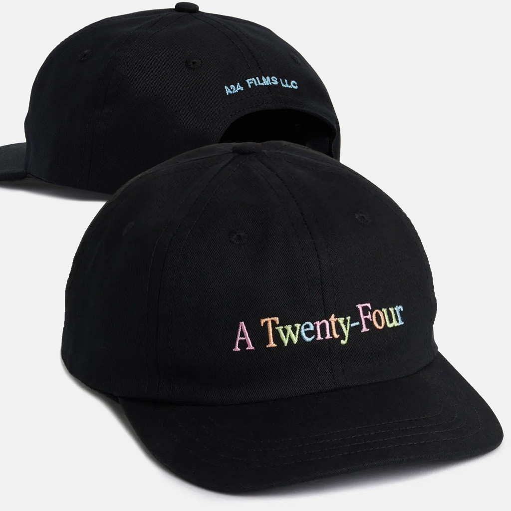 A24 Merch Black Rainbow A Twenty Four Hat Embroidered Gifts For Daughter