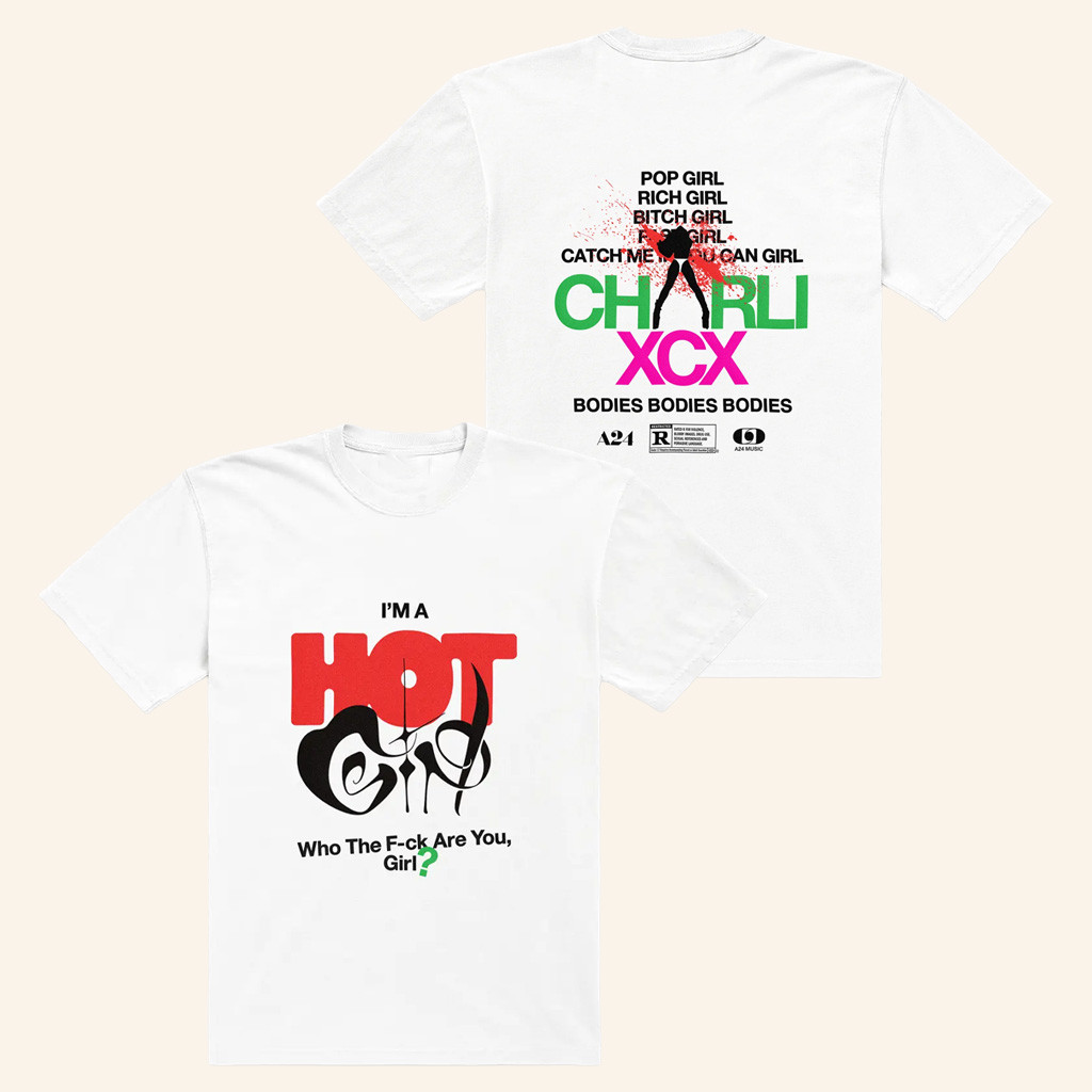 A24 Merch Charli x Bodies Hot Girl T-Shirt Christmas Gift Ideas For Friends