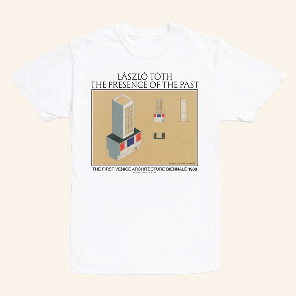 A24 Merch Laszlo Toth Architecture Biennale T-Shirt Gifts For Besties