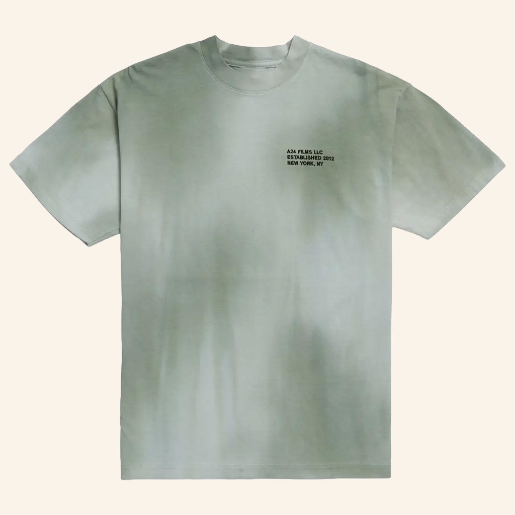 A24 Merch LLC Green Dip Dye T-Shirt Christmas Gifts For Husband